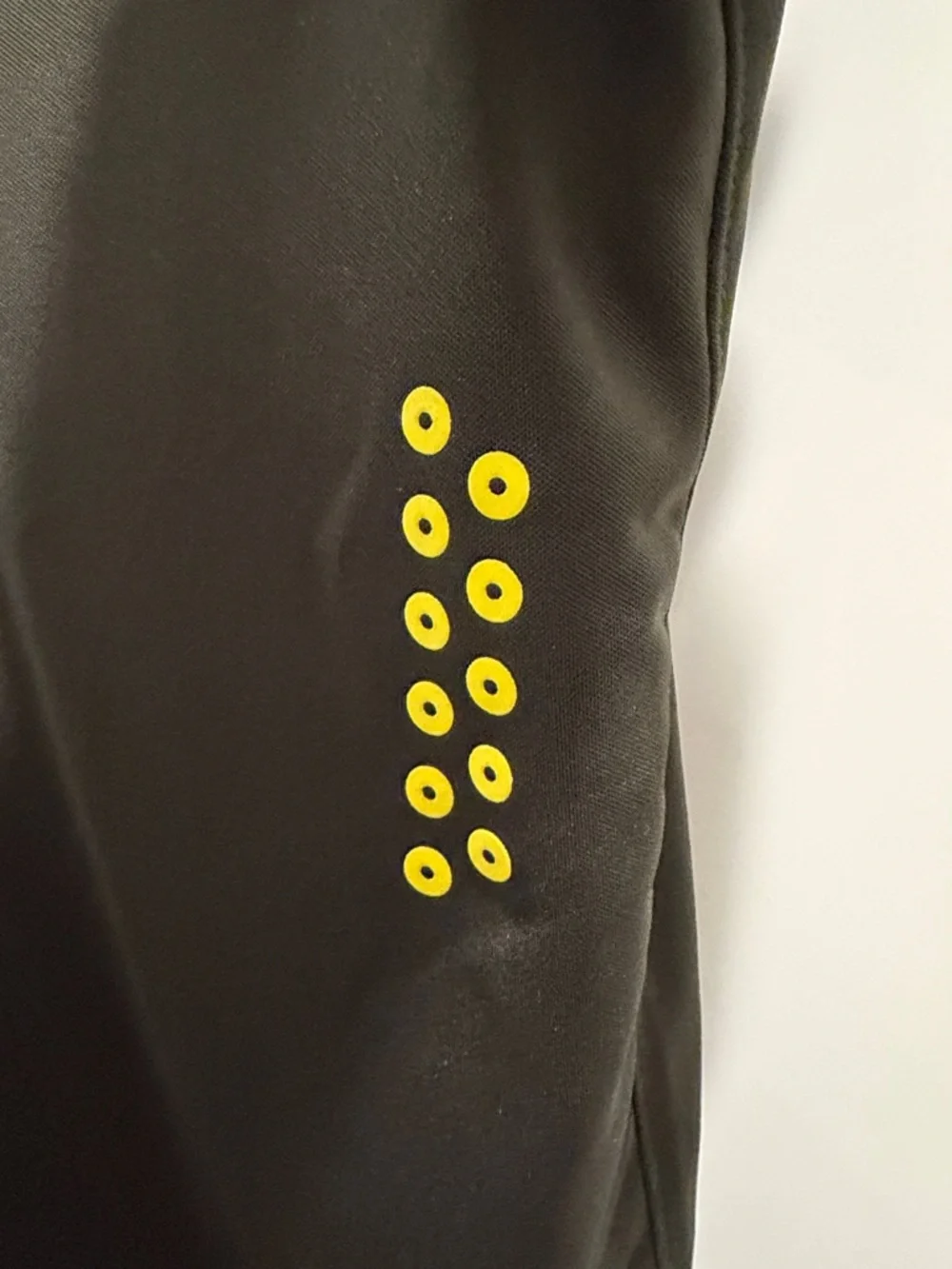 Nike Men’s Football Jersey - Olive Green with Yellow Accents - Picture 3 of 6